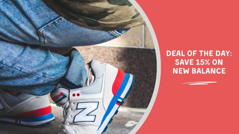 Today’s sale: 15% off New Balance