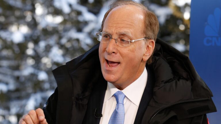 BlackRock’s Fink says bond markets will tell us where we go