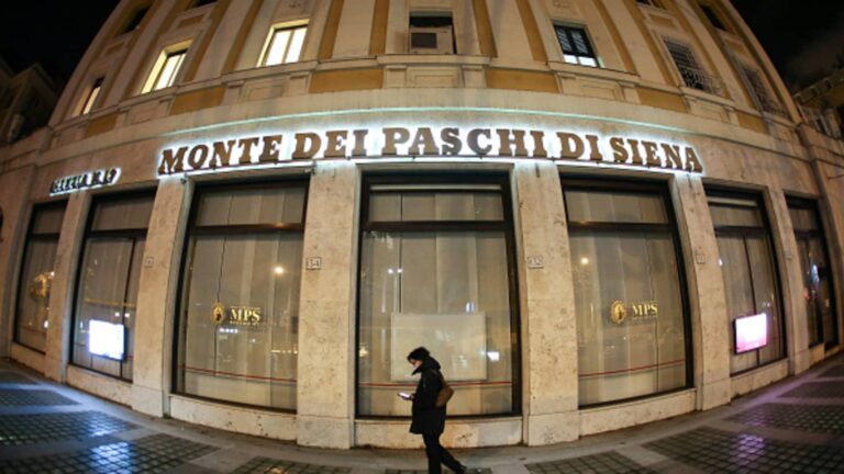 MONTE DEI PASCHI has a 1.3 billion euros on Mediobanca
