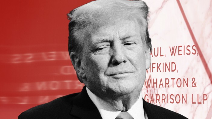 Elite US law firms support retaliation from Donald Trump