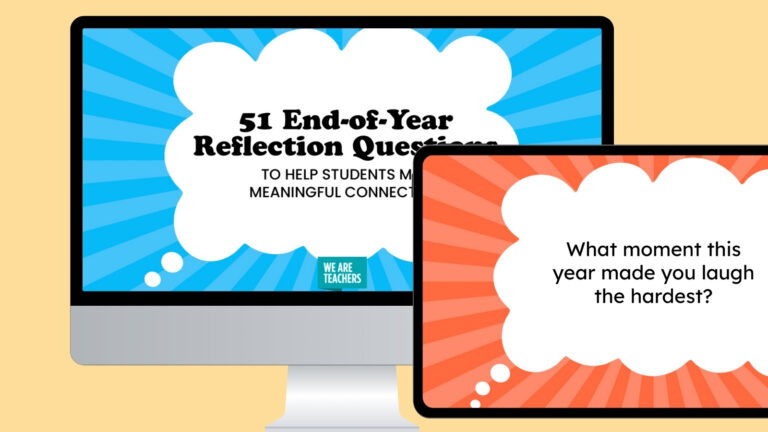 51 Year Reflection Questions (Free Slide)