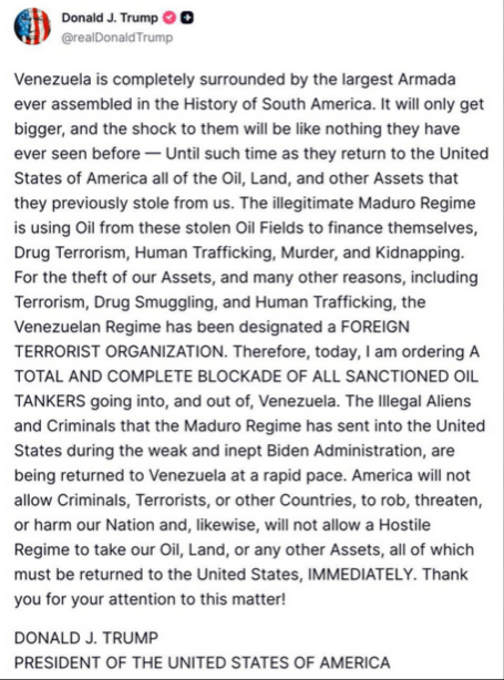 The Truth Behind Trump’s Aggressive Venezuela Strategy