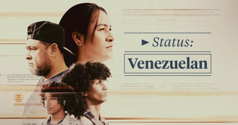 Venezuelan family tries to live together in U.S. — ProPublica