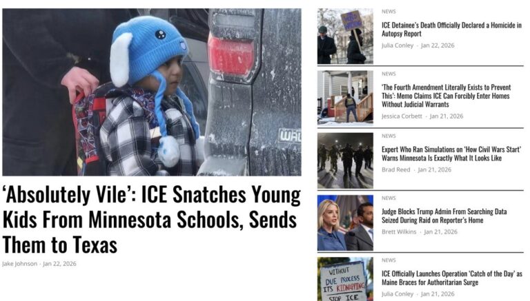 ICE war over rights and safety continues with illegal Fourth Amendment-violating home invasions, detainee murders, and child detention and removal policies