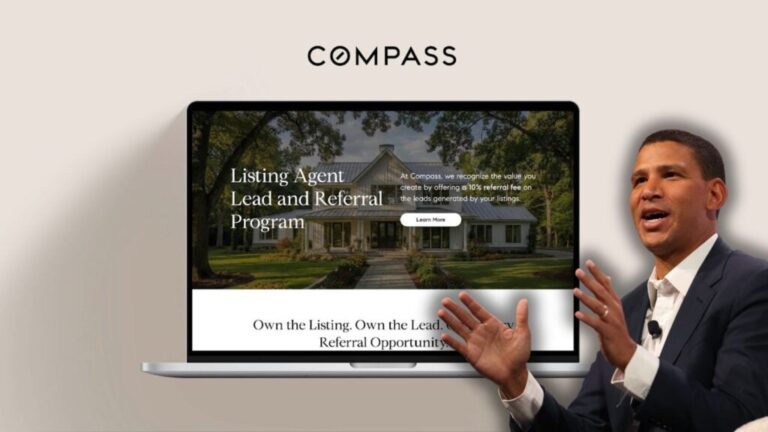 Compass offers new lead and referral program to listing agents
