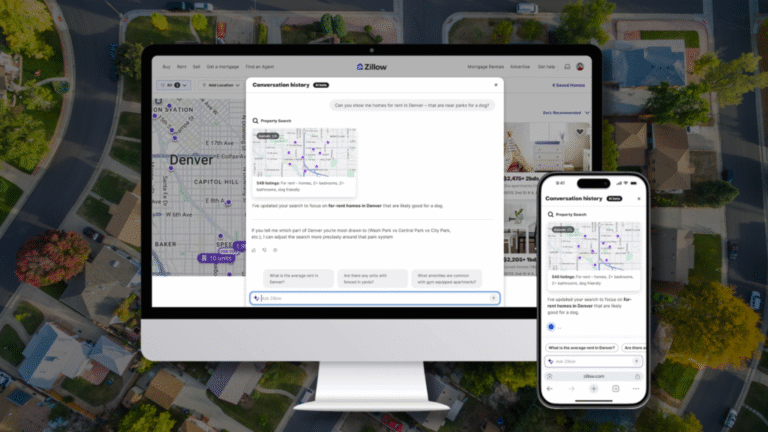Zillow goes “AI mode” with new home search assistant