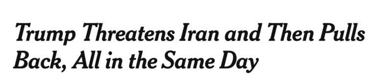Iran War: Trump’s Latest TACO on Iran Strike Pits Gulf States Against Israel; Bond Market Tremors Add to Hard-to-Deny Signs of Economic Stress
