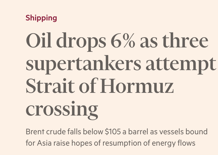Iran War: Trump-Netanyahu Dust-Up Over Negotiations – Bona Fide or Deception? Oil Speculators Cheer Three Supertankers Leaving Gulf, as Continued Bond and Financial Market Decline Seems Likely